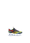 Skechers Baby Boys Light up Velcro Trainers, Navy Multi