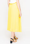 Seventy1 Pleated Midi Skirt, Yellow
