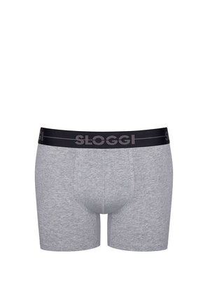 Sloggi Mens Go 3 Pack Short Boxers, Grey