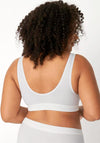 Sloggi Double Comfort Top, White