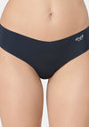 Sloggi Zero Microfibre Hipstring Thong, Black