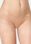 Sloggi Zero Microfibre Hipstring Thong, Cognac Nude