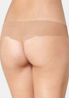Sloggi Zero Microfibre Hipstring Thong, Cognac Nude