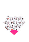 Smiley Eileeys Cat Print Teething Bib