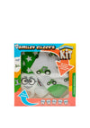 Smiley Eileeys Tractor Teething Kit, Green