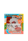 Smiley Eileeys Tractor Teething Kit, Red