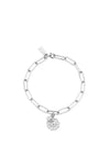 ChloBo Chain Link Balance & Harmony Bracelet, Silver