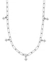 ChloBo Divine Journey Chain Link Necklace, Silver