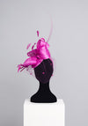 Gigi Headwear Medium Special Occasion Fascinator, Magenta Pink