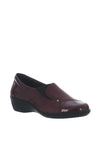 Softmode Emily Patent Slip on Shoes, Bordeaux