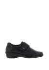 Softmode Eleanor Velcro Strap Comfort Shoes, Black