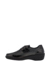 Softmode Ellen Velcro Strap Comfort Shoes, Black