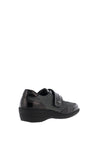 Softmode Ellen Velcro Strap Comfort Shoes, Black