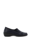 Softmode Emily Slip on Comfort Shoes, Navy
