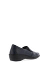 Softmode Emily Slip on Comfort Shoes, Navy