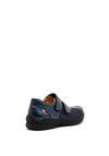 Softmode Chrissy Leather Velcro Strap Shoes, Navy
