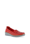 Softmode Trisha Slip On Comfort Shoes, Red