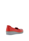 Softmode Trisha Slip On Comfort Shoes, Red