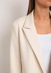 Serafina Collection Oversized Blazer, Beige