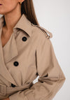The Serafina Collection Trench Coat, Beige