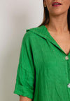 Serafina Collection One Size Long Shirt, Green