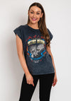 The Sofia Collection One Size Rock T-Shirt, Grey