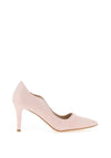 Sorento Lyrath Shimmer Pointed Toe Court Shoes, Pink