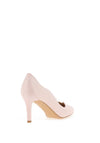 Sorento Lyrath Shimmer Pointed Toe Court Shoes, Pink