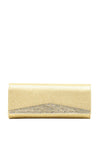 Sorento Lisnavagh Glow Clutch Bag, Gold