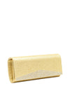 Sorento Lisnavagh Glow Clutch Bag, Gold