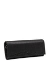 Sorento Shimmer Clutch Bag, Black