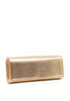 Sorento Screebe Clutch Bag, Rose Gold