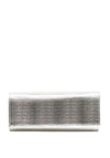 Sorento Screebe Clutch Bag, Silver