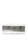 Sorento Screebe Clutch Bag, Silver