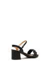 Sorento Longueville Block Heel Sandals, Black
