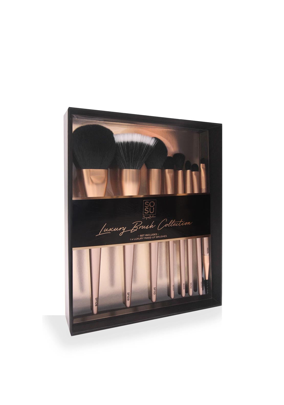 SoSu Luxury 8 Piece Brush Collection