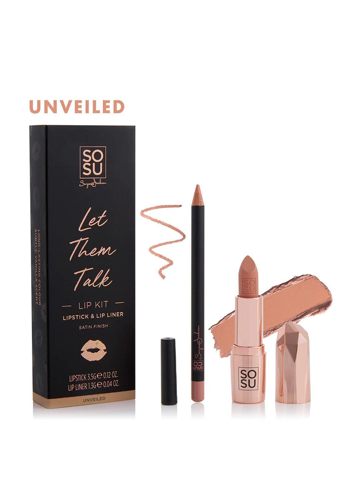 SOSU Let Them Talk Lip Kit, Unveiled
