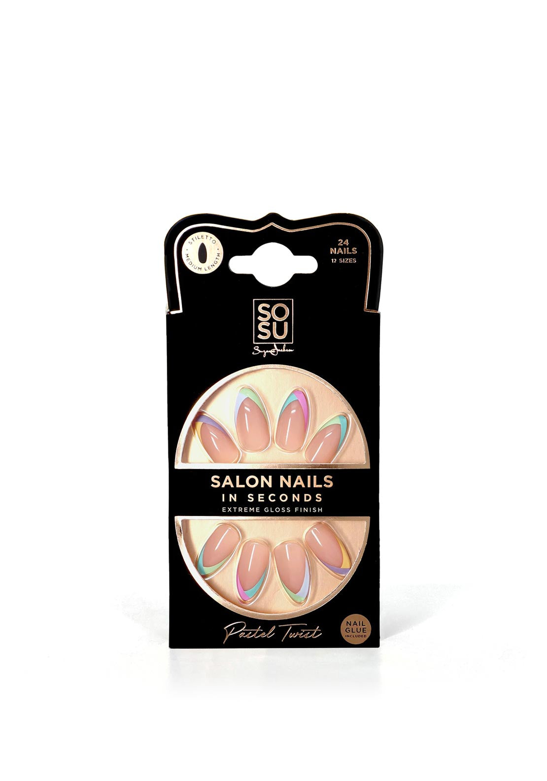 SOSU Salon Nails in Seconds, Pastel Twist