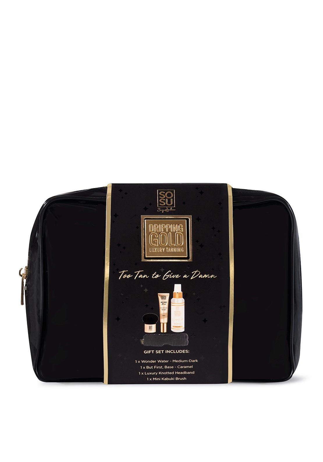 SoSu Dripping Gold Too Tan to Give a Damn Gift Set