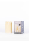 South Row Ivory Flicker Timer Candle, 25cm
