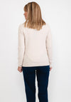 Soyaconcept Kanita Pattern Knit Cardigan, Beige