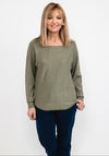 Soyaconcept Dollie Oversize Knit Sweater, Khaki