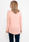 Soyaconcept Oversize Fine Knit Sweater, Peach Pink