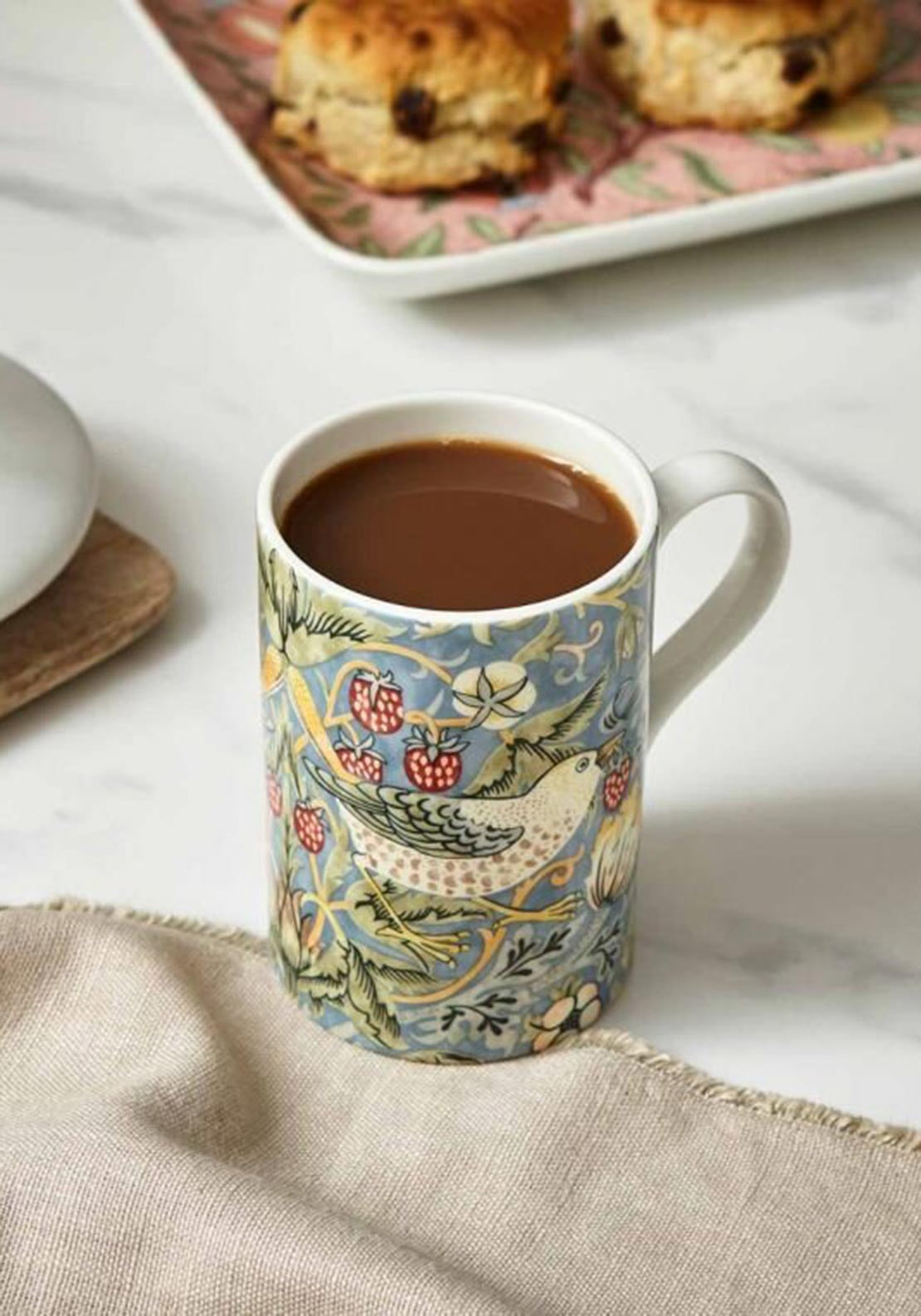 Spode by Morris & Co Strawberry Thief Mug