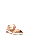 Gordon Jack Chelle Metallic Strap Sandals, Pink