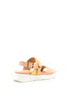 Gordon Jack Contrast Buckle Strap Sandals, Blush