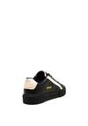 Sprox Faux Leather Trainers, Black
