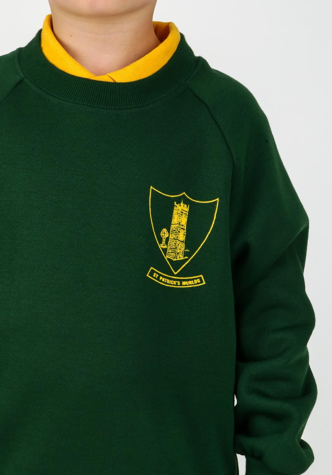 St Patricks Murlog N.S. School Jumper, Green