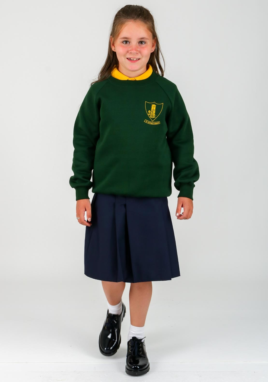 St Patricks Murlog N.S. School Jumper, Green