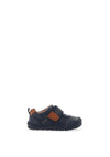 Start Rite Boy Leather Footprint Shoe, Navy